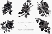 Winter Garden Clip Art, an Illustration by Create The Cut (Thumbnail 9 of 14)