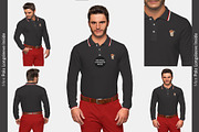 POLO SHIRT BUNDLE 29xMock-ups + DEMO, a Books & Magazine Mockup by Apparel_Mockups (Thumbnail 13 of 29)