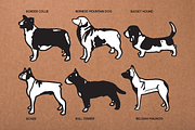 Vintage Dog Doodles Mega Bundle, an Illustration by duka (Thumbnail 4 of 19)