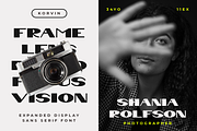 Korvin Expanded Display Sans Font, a Sans Serif Font by PutraCetol Studio (Thumbnail 3 of 5)