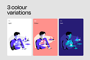 Virtual Reality & AR Illustrations, a Templates & Theme by Formfrom (Thumbnail 5 of 12)