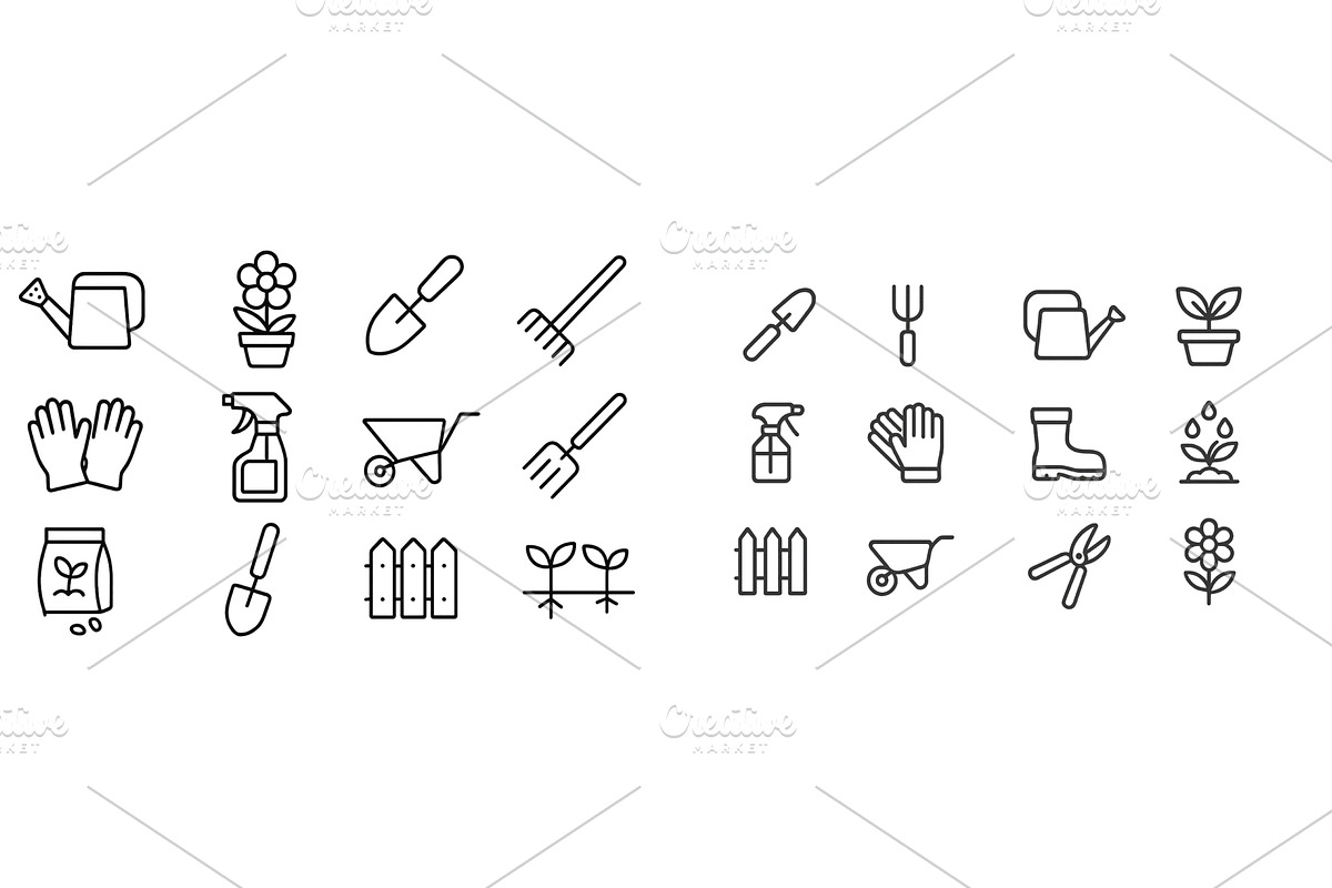 Gardening tools and accessories, an Object Illustration by ZinetroN