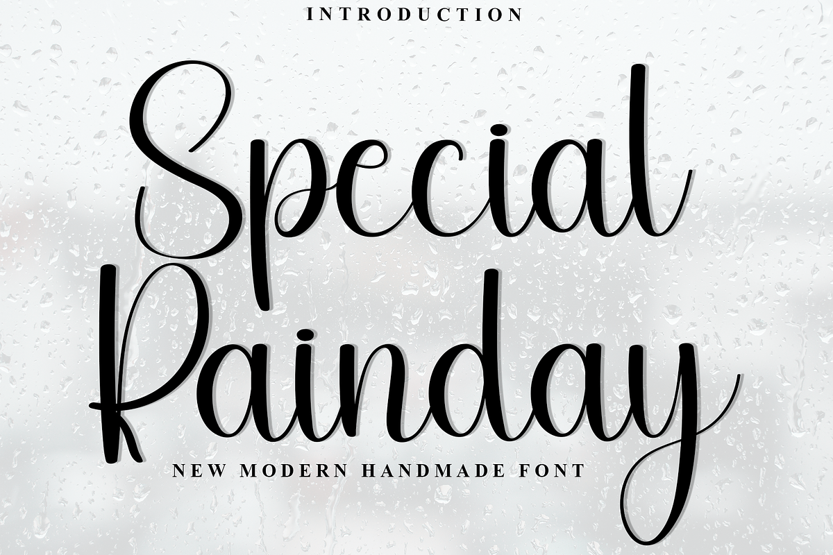 Special Rainday, a Handwritten Font by FreshTypeINK (Photo 1 of 8)