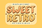 Super Retro - Groovy Vintage Font, a Sans Serif Font by KiddoGlyphs Studio (Thumbnail 2 of 3)