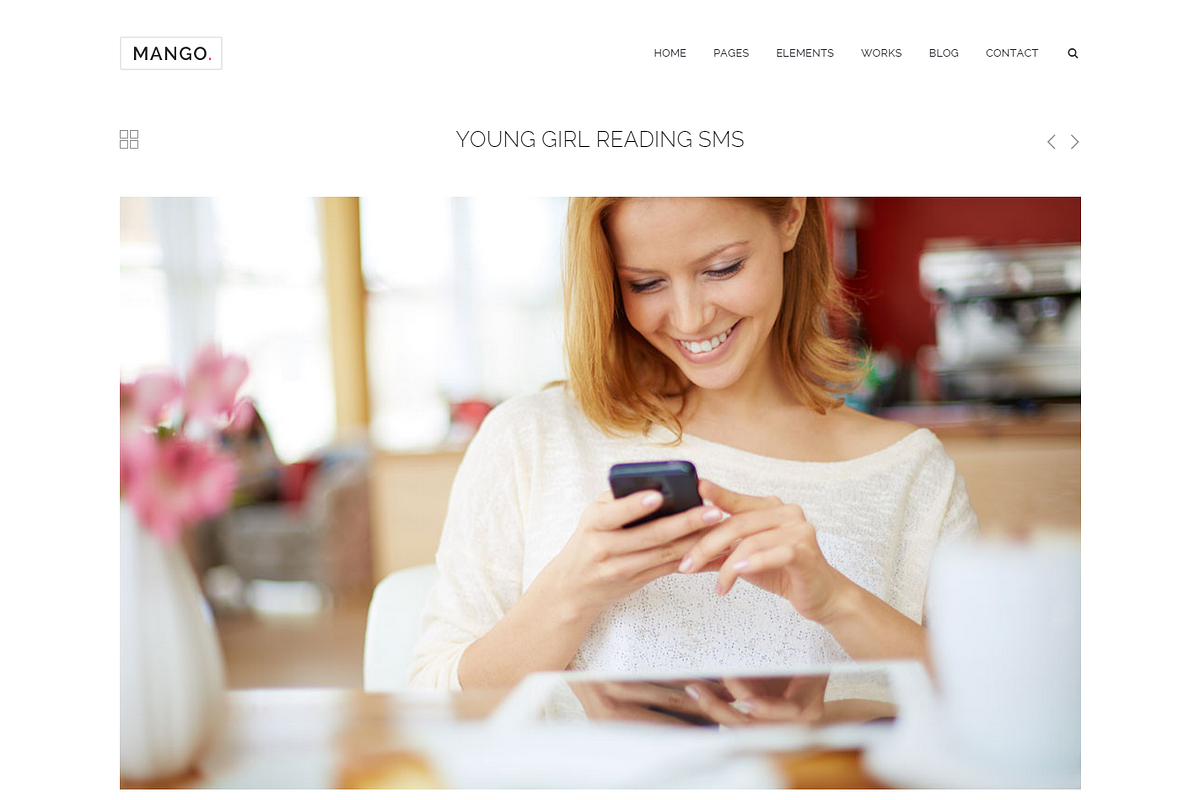 Mango - Portfolio&Business WP Theme, a WordPress Template by weblion (Photo 8 of 10)