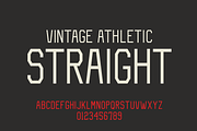 Vintage Athletic - Block Typeface, a Slab Serif Font by Millieangelo (Thumbnail 2 of 10)