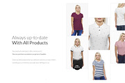 Women T-Shirt Mockups Set FREE DEMO, a Books & Magazine Mockup by Apparel_Mockups (Thumbnail 21 of 27)