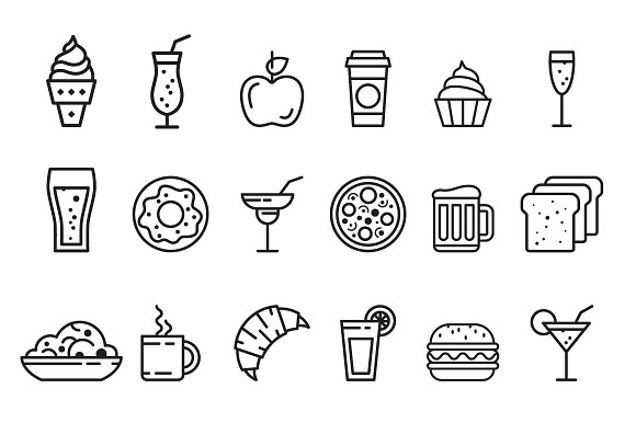 Food Icon Set