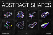 Chromatic Glass 3D Shapes Pack, an Object Graphic by Samolevsky (Thumbnail 28 of 30)