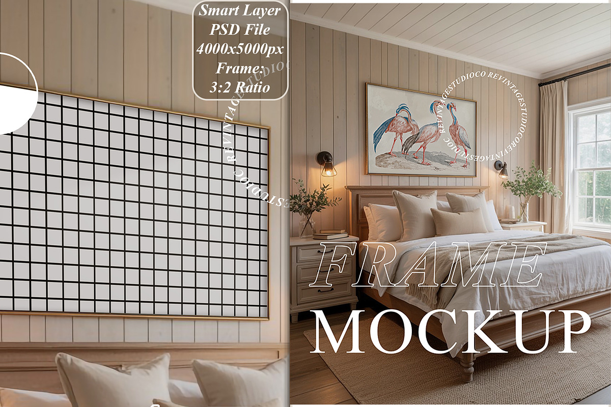 Art & Poster Frame Mockup Set, a Household Mockup by RevintageStudio (Photo 4 of 8)