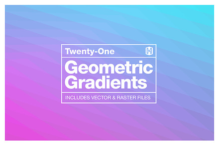 Geometric Gradient Backgrounds