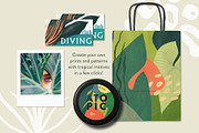 Tropics Photoshop&Procreate Brushes, a Brush Add-On by Struvictory.art (Thumbnail 5 of 8)