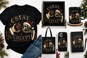 Gothic Christmas Halloween Bundle, an Object Graphic by Daisy Design (Thumbnail 4 of 16)