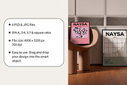 Interior Frame Mockup Bundle NAYSA, a Household Mockup by Bonumo (Thumbnail 4 of 11)
