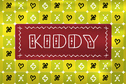 Kiddy, a Font by Gaslight (Thumbnail 1 of 4)