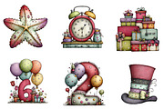 New year clip-art, an Illustration by CreationArt (Thumbnail 5 of 5)