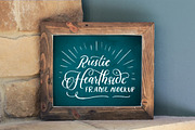 8x10 Rustic Hearthside Frame Mockup, a Mockup by Ornaments of Grace (Thumbnail 1 of 6)