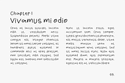 Mory - Kindergarten Font, a Handwritten Font by Mabhal Studio (Thumbnail 3 of 6)