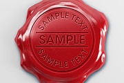 Wax Seals Mock-up, a Packaging Mockup by graystudio (Thumbnail 6 of 7)