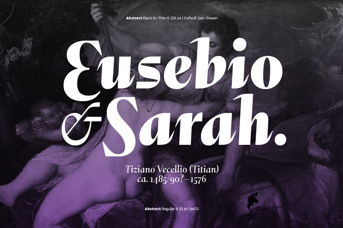 Abstract - Family 50% off, a Serif Font by Los Andes Type (Photo 2 of 15)