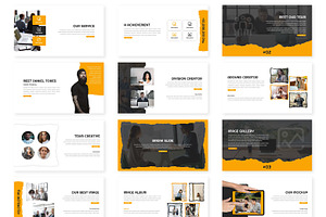 Around - Powerpoint Template