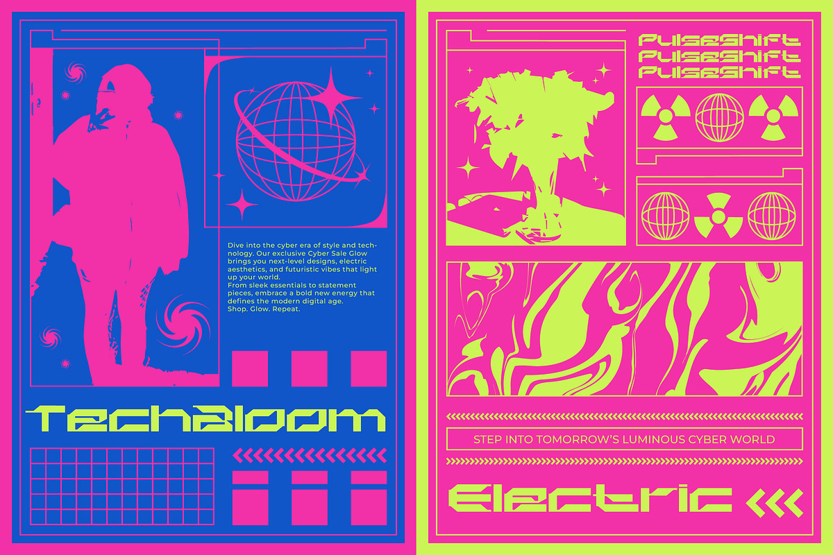 Frechno Bold Futuristic Display Font, a Sans Serif Font by Jaruka (Photo 8 of 10)