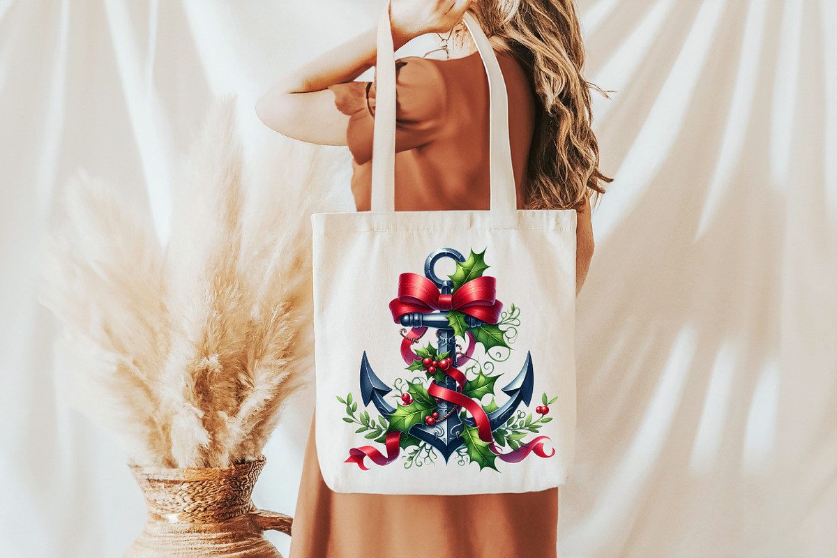 Merry Maritime Christmas Clipart, an Illustration by Pixels.Craft (Photo 4 of 7)
