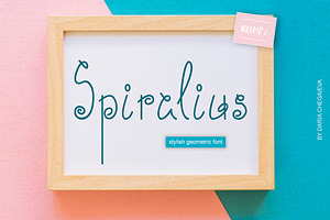 Spiralius Font. Volume 2