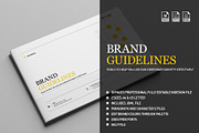 Brand Manual 30 Pages A4 / US Letter, a Brochure Template by Mastergfx (Thumbnail 1 of 32)