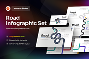 Road Infographic PowerPoint Template, a Presentation Template by Ink Gallery (Thumbnail 1 of 3)