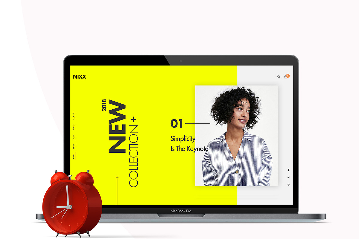 NIXX – Minimal & Clean Fashion, a Websites & App Template by EngoCreative.com (Photo 4 of 4)