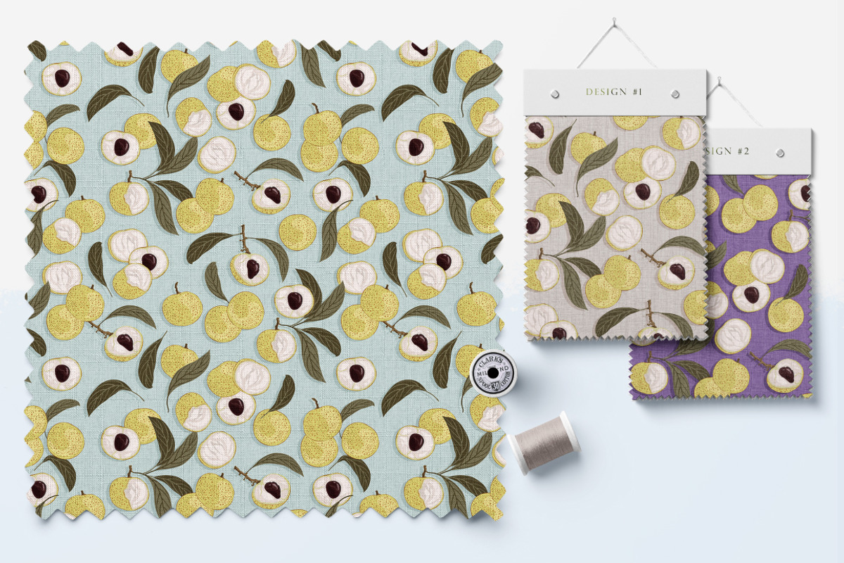 Longan - Set patterns, a Pattern Graphic by Yummy (Photo 7 of 11)