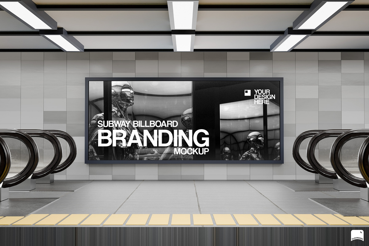 Billboard Mockup, an Advertising Mockup by Claymoon Lab (Photo 3 of 9)