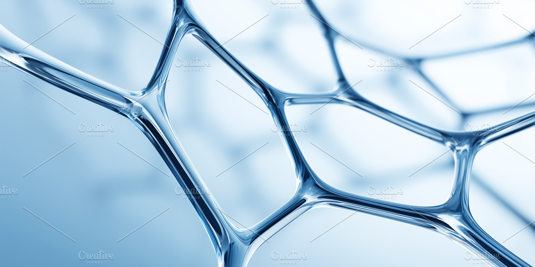 Close up of a transparent, blue-tint, a Background Photo by MistyDay