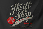 Thrift Shop: Vintage T-Shirt Texture, a Brushes & More by TheVectorLab (Thumbnail 1 of 6)