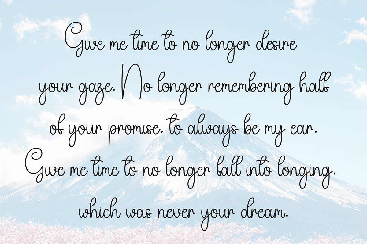 Sublimation | Script Font, a Handwritten Font by Scratchones (Photo 6 of 9)