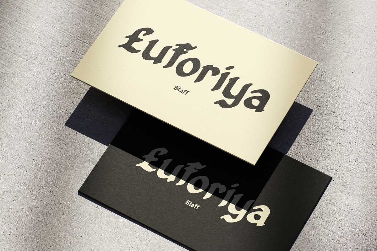 Thorn Ancient - Gothic Fantasy Font, a Blackletter Font by Pandeka Studio (Photo 7 of 9)