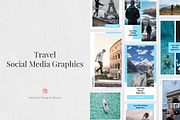 Travel Animated Instagram Stories, a Social Media Template by Social Corner Graphics (Thumbnail 1 of 9)