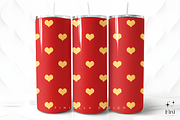 Christmas Heart Seamless Digital, a Pattern Graphic by Coco Bloom (Thumbnail 4 of 4)