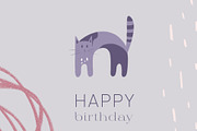 Cat Graphics Pack, an Animal Illustration by agarimoestudio (Thumbnail 4 of 16)