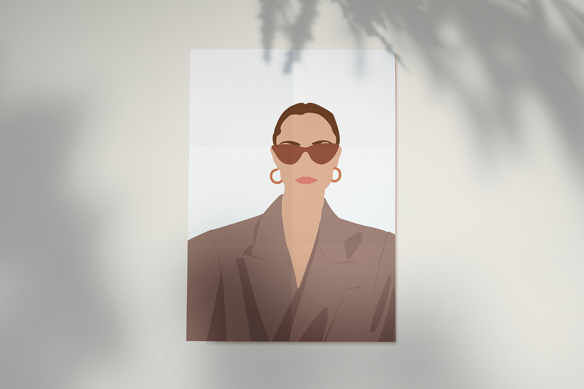 ABSTRACT GIRL BOSS, a Person Illustration by Olg Store (Photo 11 of 12)