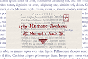 1589 Humane Bordeaux Set, a Serif Font by GLC Foundry (Thumbnail 1 of 3)