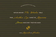 Manowe - Hand Drawn Display Font, a Handwritten Font by Nollev (Thumbnail 4 of 11)