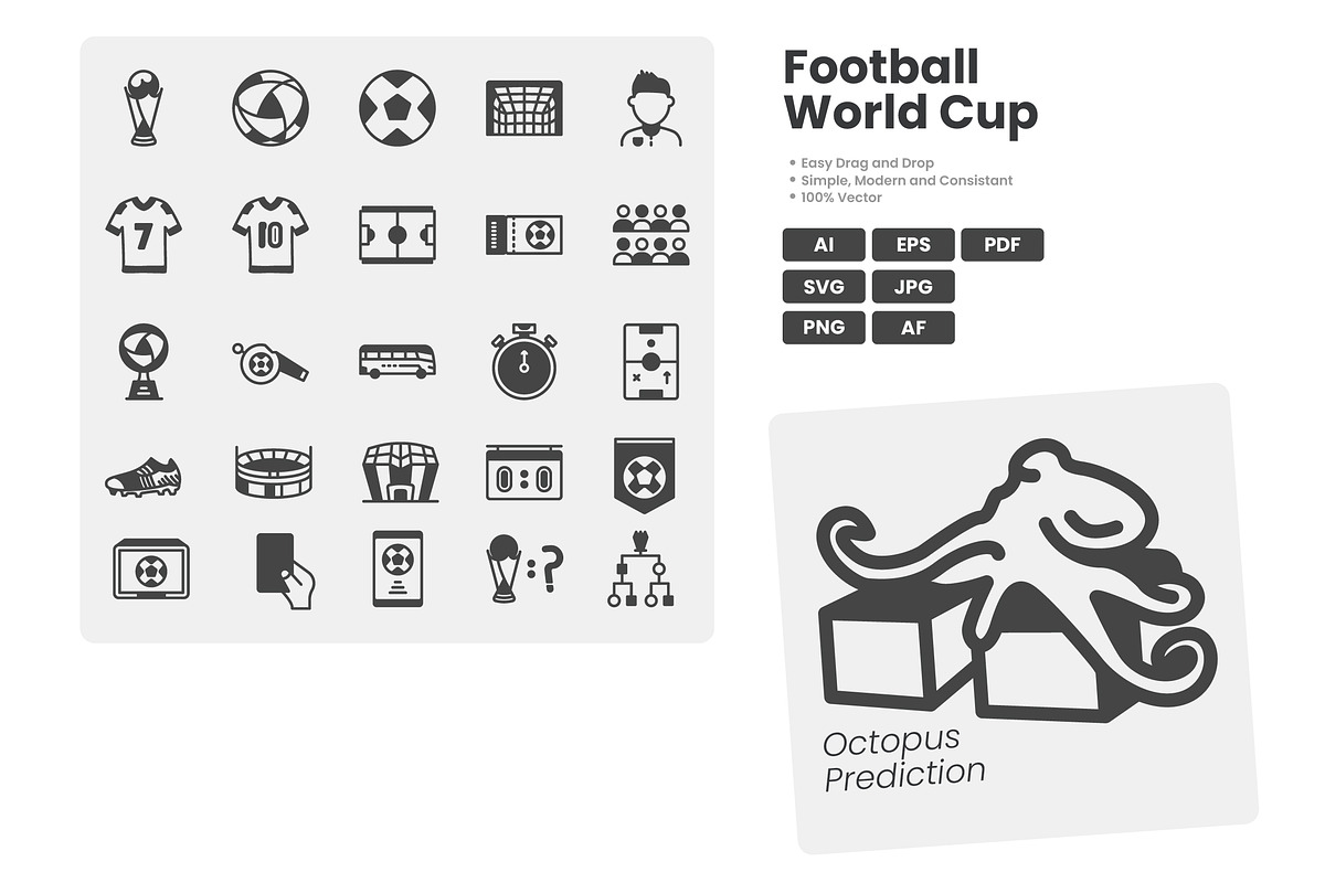 Football Icons Pack, a Solid Icon by erifqizeicon (Photo 2 of 3)