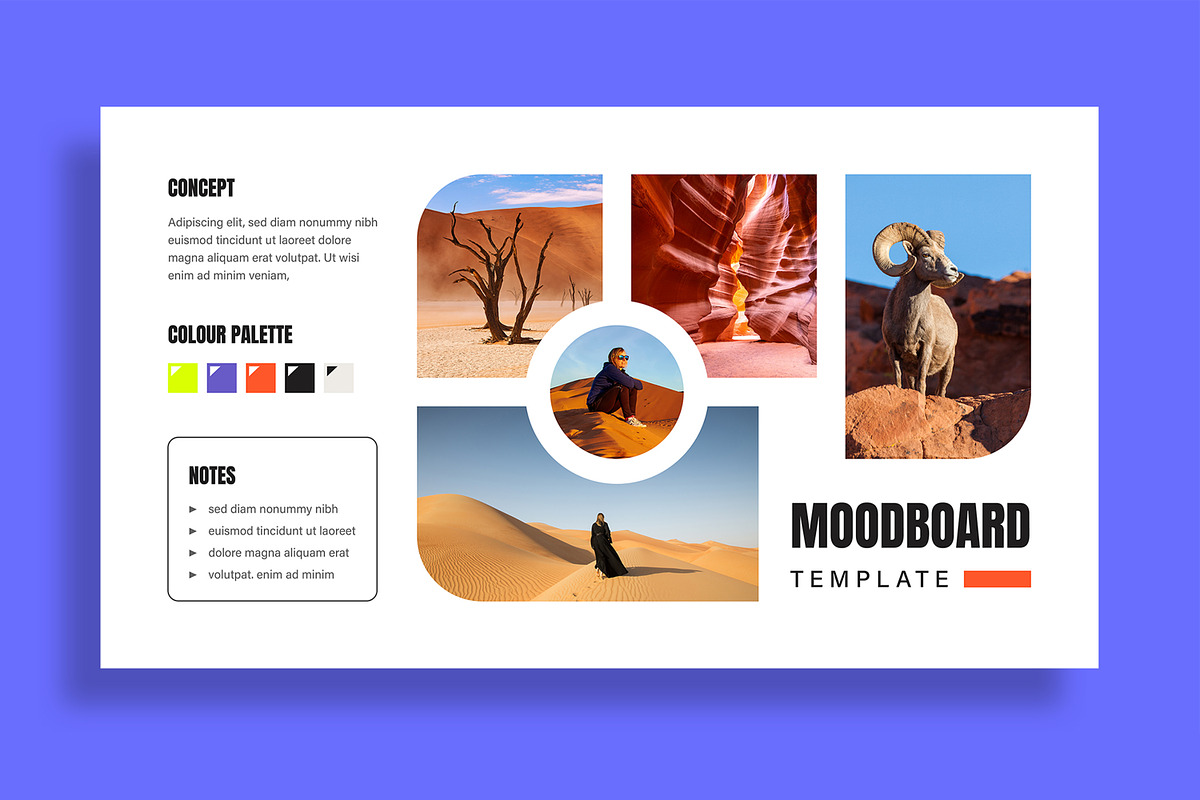 Modern Moodboard Template preview 2