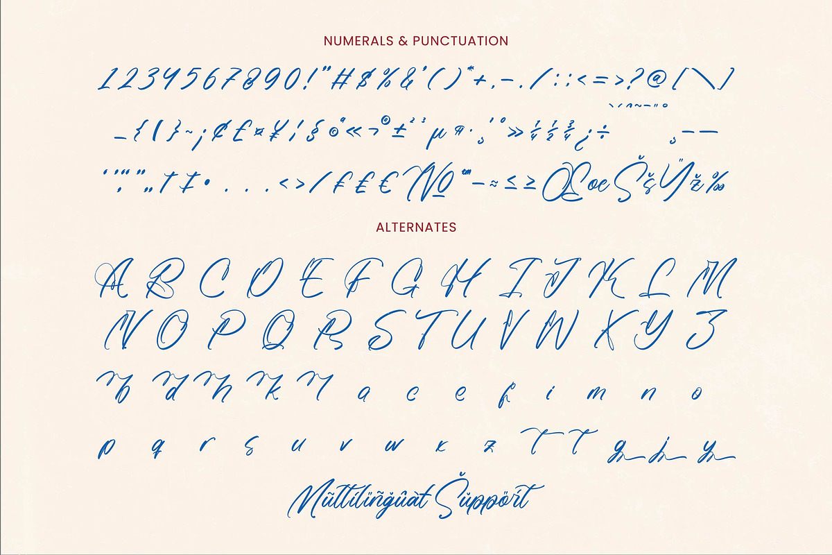 Jonathans Machelino Handwritten Font, a Script Font by Letterena Studios Script (Photo 19 of 20)