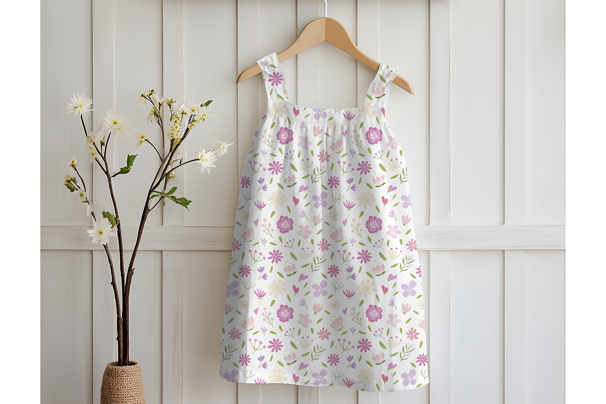 Whimsy Meadow Seamless Pattern, a Pattern Graphic by OwlAndFern (Photo 9 of 14)