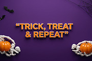 3D Cute Halloween Background, a Holiday Photo by hkmonir (Thumbnail 5 of 11)