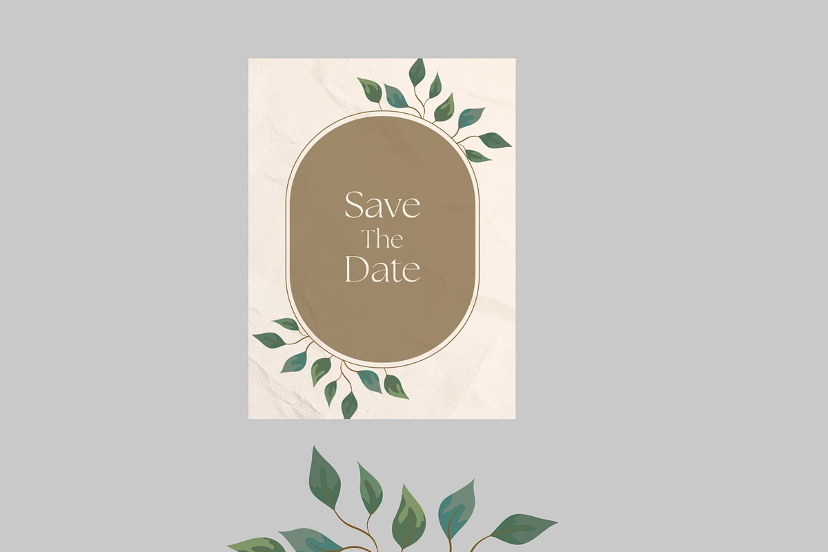 Elegant Wedding Invitation Suite, a Templates & Theme by studiogstock (Photo 3 of 4)