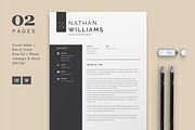 Resume Cv Nathan, a Resume Template by Astut (Thumbnail 4 of 4)